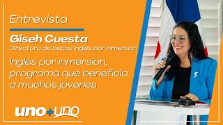 Giseh Cuesta Inglés por inmersión programa que beneficia a muchos jóvenes [upl. by Asila]