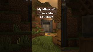 My Minecraft Create Mod Factory minecraft createmod minecraftcreate factory minecraftbuilds [upl. by Hsizan]