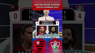 O flamengo de 2019 não tinha nenhum jogador que jogava mal flamengo fluminense viralvideo [upl. by Nilo]