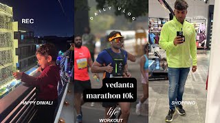 Triathlete life  Vedanta half marathon New Delhi [upl. by Tteraj]