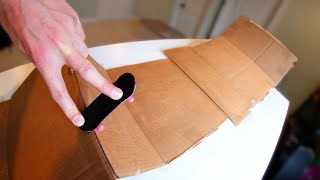 CARDBOARD FINGERBOARD SKATEPARK [upl. by Bondon]