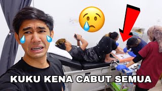 KESIAN HAIQAL NAK NANGIS 😭 KUKU KENA CABUT SEMUA 😱 [upl. by Brianna]