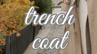 Fashion Expert Reveals Top Trench Coat Styles for 2024 [upl. by Ahseihs484]