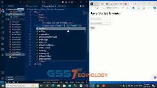 JavaScript Key Events Tutorial  JavaScript Onclick Event Onchange Event and Keypress Events [upl. by Zul]