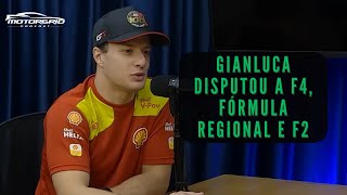 Gianluca disputou a Fórmula 4 Fórmula Regional e Fórmula 2  Motorgrid Podcast [upl. by Tobin]