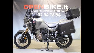 Honda Africa Twin CRF1100L Adv Sports DCT Travel Edition E5 Anno 122023 Km 8000  wwwopenbikeit [upl. by Sukhum552]