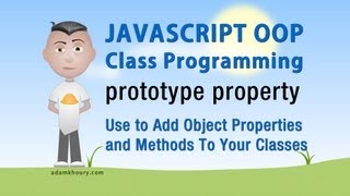 JavaScript prototype Tutorial Add Object Method and Property to Class [upl. by Trevorr]