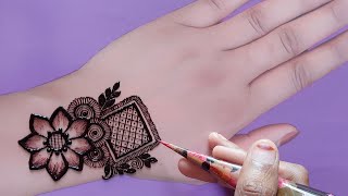 Back Hand Mehndi Design  Eid Mehndi designs  bridal mehndi  mehandi  mehndi ke design  mehendi [upl. by Joya]