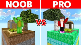 NOOB vs PRO CHUNK BATTLE IN MINECRAFT [upl. by Drisko]