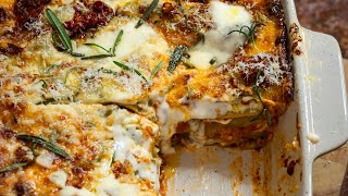 Vegetarian Lasagna Verde Recipe [upl. by Innavoig]