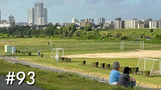 【毎日6km】多摩川でランニング 20230810 POV Tokyo Running 375 mile 093 [upl. by Quinn]