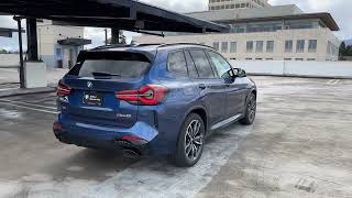 Tour the 2024 X3 M40i in Phytonic Blue  4K [upl. by Deck]