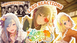 Reacting to また、木の葉の色づく頃に Cards and Addressing the Controversy [upl. by Euqinemod]