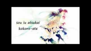 Vocaloid  World is Mine karaoke instrumental  lyrics [upl. by Hannej]