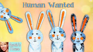 🐰 Kids Book Read Aloud by My Grandkids HUMAN WANTED by Olivia Orr [upl. by Aisyle]