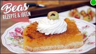 Geriebener ApfelBlechkuchen mit Pudding 🍏 Apfelkuchen backen [upl. by Llevron]