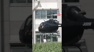 Bell 505 Jet Ranger X JA505W landing shorts 東京ヘリポート helicopterflight automobile aviation [upl. by Nichol986]