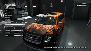 GTA Online Personalização Dundreary Landstalker XL Lincoln Navigator [upl. by Leighton]