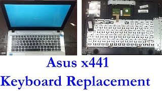 Asus x441 keyboard replacement [upl. by Aala]