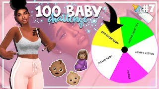 SIMS 4 100 BABY CHALLENGE with A TWIST 7 TWINS BIRTH [upl. by Margaretha6]