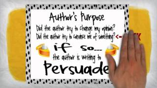 Authors Purpose [upl. by Eiramik]