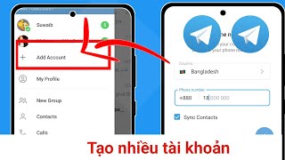 Cách tạo nhiều tài khoản telegram trên android  cách sử dụng nhiều telegram trong một điện thoại [upl. by Corell]