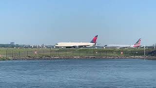 B757200 Delta si allinea a DCA [upl. by Arved682]