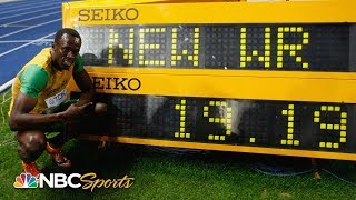 1919 Usain Bolts untouchable 200m world record  NBC Sports [upl. by Inafets150]