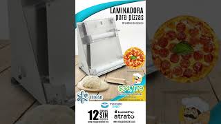 Laminadora de masa para Pizzas APD400 Migsa  El Lugar del Chefcom [upl. by Sunny647]