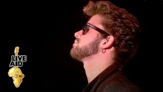 Elton John  George Michael  Don’t Let The Sun Go Down On Me Live Aid 1985 [upl. by Jablon]