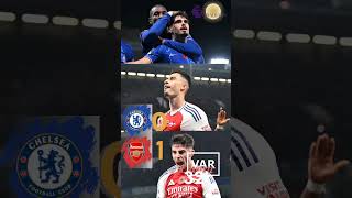 Liga Inggris 2024 💥💥💥 Chelsea 11 Arsenal premierleague chears chelseaarsenal [upl. by Copeland]