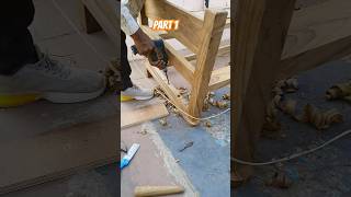 wood sofa combed making work  part 1 shortvideo [upl. by Erdried]