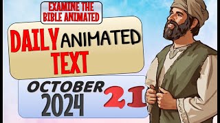 JW DAILY ANIMATED TEXT 🔵 WHEN WE EXPERIENCE HARDSHIPS ✅ EXAMINE THE BIBLE ANIMATED [upl. by Einaoj]