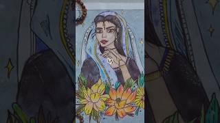 Bride art❤️song music newsong trending art viralvideo viralshort shorts short youtubeshort [upl. by Muhcon]