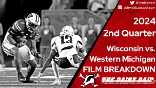 Wisconsin vs Western Michigan 2024 2nd Quarter Breakdown  The Dairy Raid [upl. by Moorefield169]