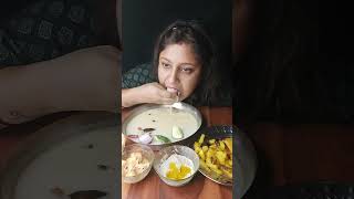 Panta Bhat Eating shorts shortvideo [upl. by Kliber]