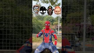 WHAT WAITS FOR SPIDERMAN BEHIND THE DOOR  FUNNY MARVEL MOVIE [upl. by Socin]