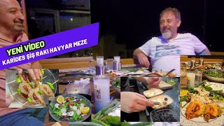 KARİDES KEBAP RAKI BALIK [upl. by Gresham]