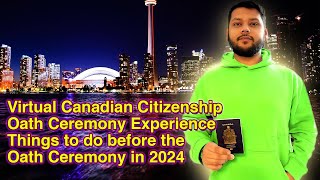 2024 Canadian Citizenship Oath Ceremony Stepbystep Guide To Becoming A Canadian Citizen Online [upl. by Heyes399]