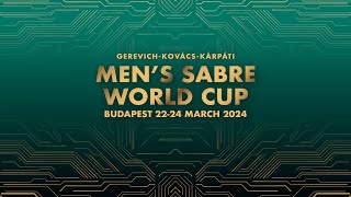 Gerevich  Kovács  Kárpáti Mens Sabre World Cup [upl. by Mallory]