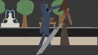 Costume man vs Pyramid Head Sticknodes animation [upl. by Oakie]