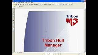 CREATE INITIAL HULL STANDARD TRIBON or AVEVA MARINE [upl. by Severson801]