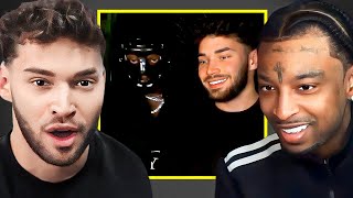 Adin Ross amp 21 Savage Discuss the Playboi Carti Situaton [upl. by Aviva295]