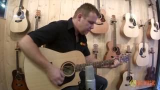 Maton SRS 60C Acoustic Guitar Review  Big Music [upl. by Honor89]