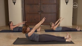 30 Min Mat Pilates Workout  Beginners Pilates Class [upl. by Nilde]