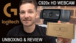 Logitech C920 vs C922 vs Brio 4K Webcam Unboxing  Review  Comparison [upl. by Elehcar]