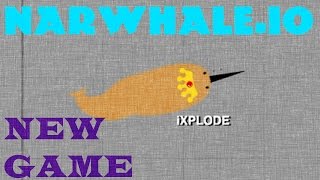 NARWHALEIO GAMEPLAY  NEW io Game  BECOME KING NARWHALE [upl. by Supple]