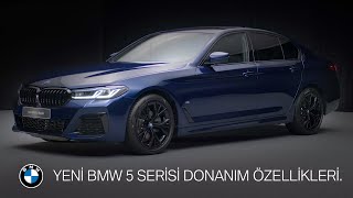 YENİ BMW 5 SERİSİ DONANIM ÖZELLİKLERİ [upl. by Onurb515]