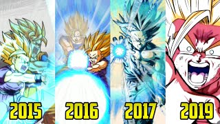 Dokkan Battle Super Attack EVOLUTION  Super Saiyan 2 Gohan Teen  Dokkan Battle [upl. by Eohce]