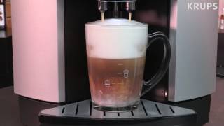 Bean to cup EA9010  How to make a Cappuccino [upl. by Savick]